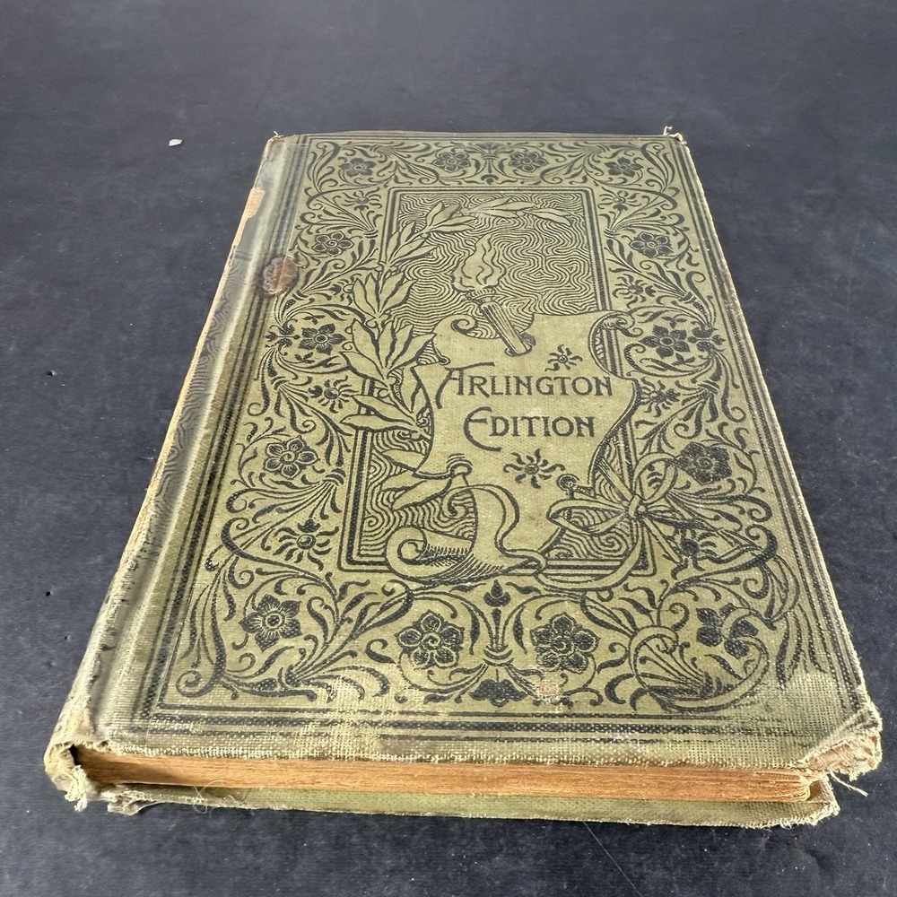 Edgar Allen Poe Arlington Edition Memoir Of The Poet 1882 Hardcover Book Poems - Picture 3 of 16